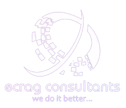 ecrag white logo